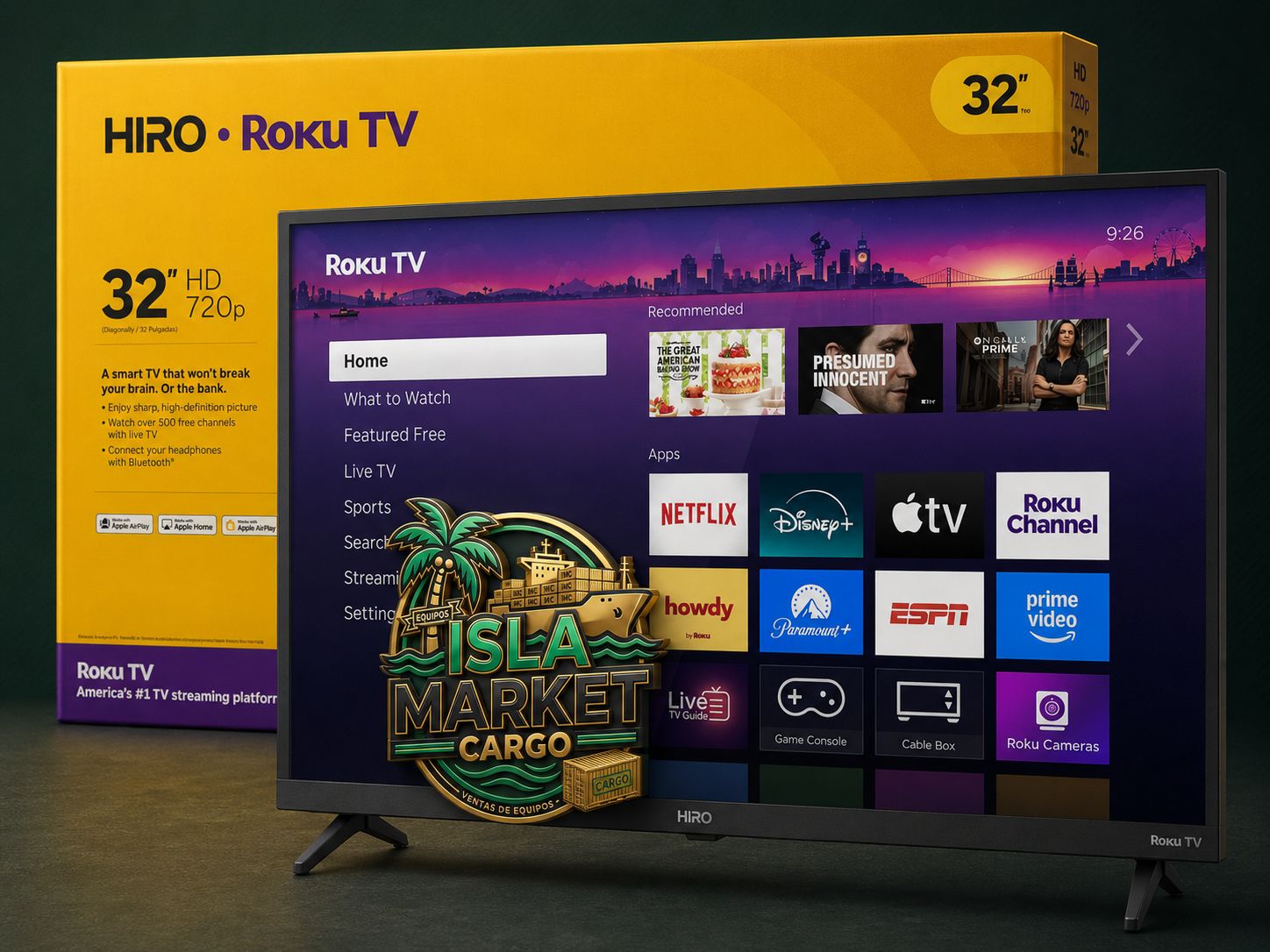 TV ROKU 32" HD