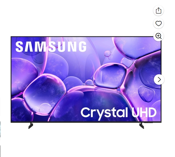 Samsung Clase de 85” Crystal UHD U8000FB 4K Smart TV - UN85U8000FBXZA