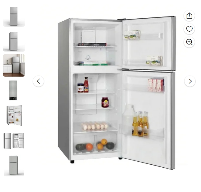Frigidaire Refrigerador con Congelador Superior de 10 Cu Ft