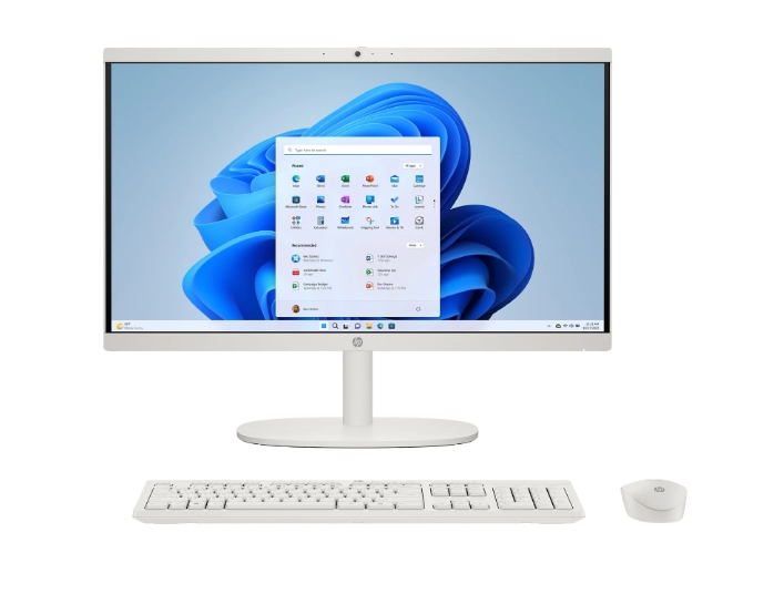 HP Computadora de Escritorio Todo en uno de 21.45 Pulgadas FHD Pentium 8GB 128 SSD