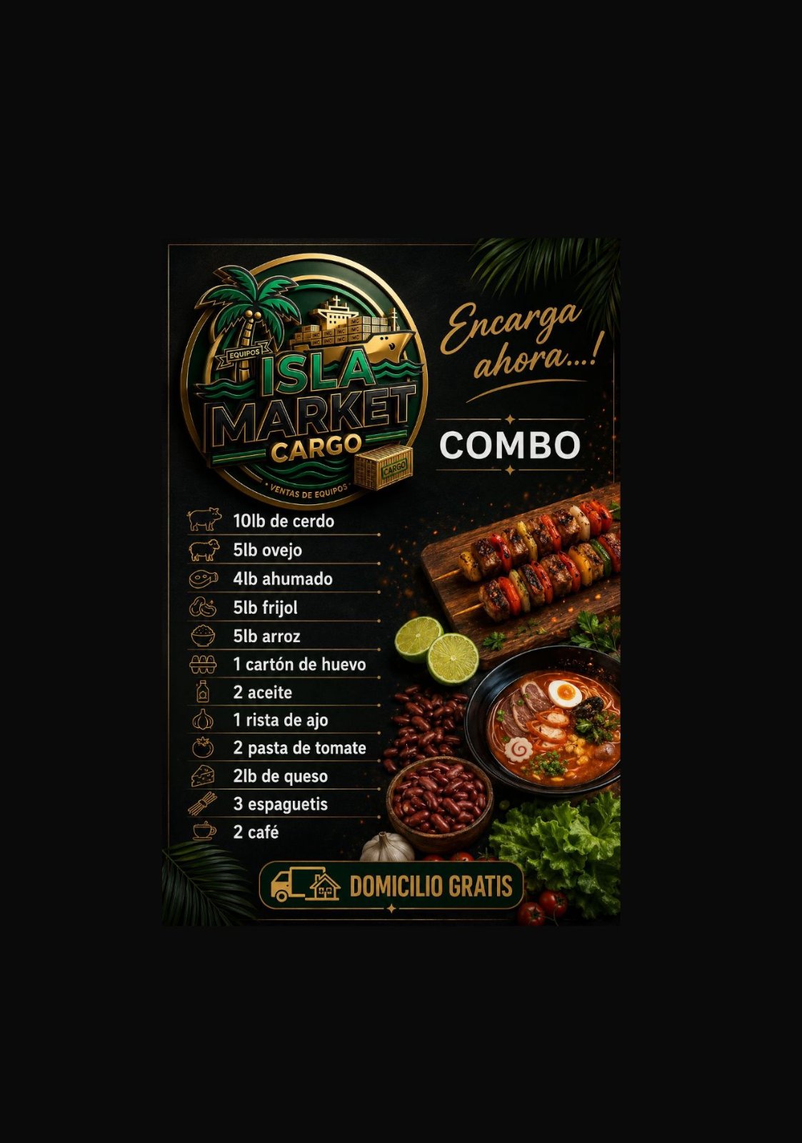 COMBO # 4 -DELIVERY INCLUIDO CIUDAD