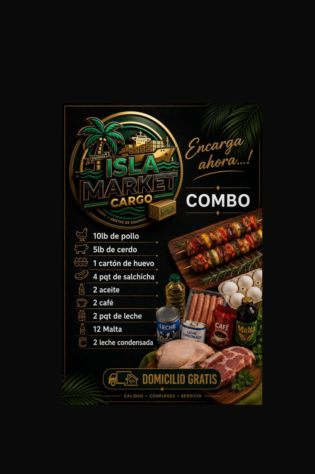 COMBO # 5 -DELIVERY INCLUIDO CIUDAD