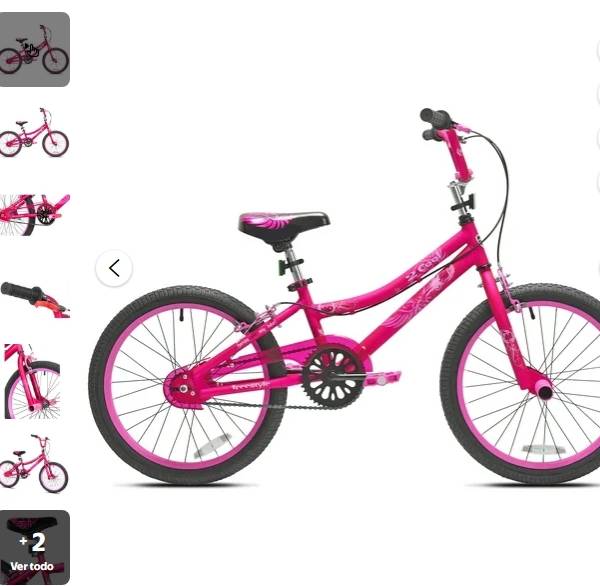 Bicicleta Infantil BMX Kent 2 Cool de 20", Ruedas de 20", Niños de 7 a 14 Años, Rosa
