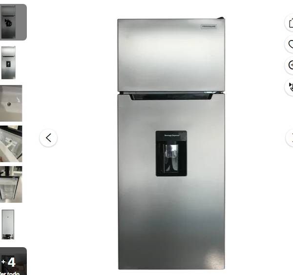 rigidaire Refrigerador con Congelador Superior de 7.3 Cu Ft 