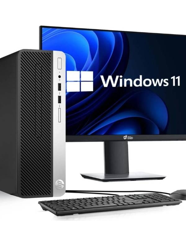 HP ProDesk G4 Computadora de Escritorio / Windows 11 / Procesador Intel de Cuatro Núcleos de 8