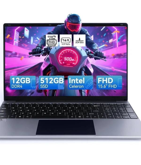 Laptop de 15.6'' 12GB DDR4 512GB SSD