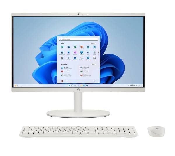 HP Computadora de Escritorio Todo en uno de 21.45 Pulgadas FHD Pentium 8GB 128 SSD
