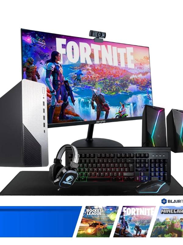 HP Computadora de Escritorio para Juegos RGB Preensamblada BundleIntel Core i5, 16GB RAM, 500GB SSD