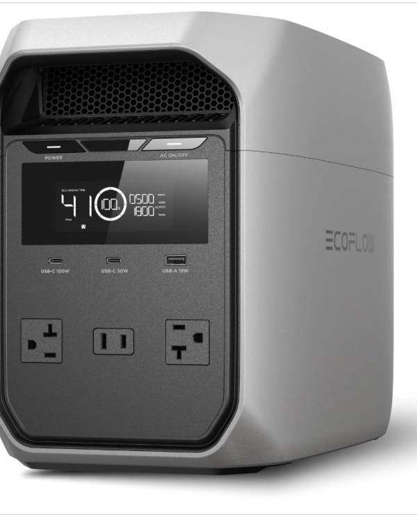 EF ECOFLOW Estación de energía portátil DELTA 3 Classic, batería LiFePO4 de 1024 Wh