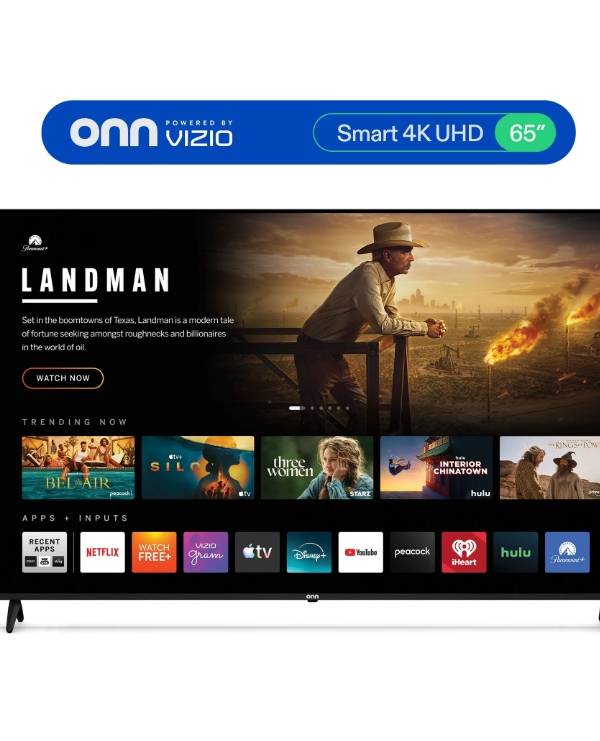onn Clase de 65" 4K UHD con Tecnología VIZIO Smart TV, 65S4V4