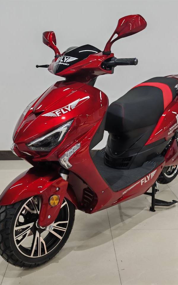 MOTO ELECTRICA RACING ROJA