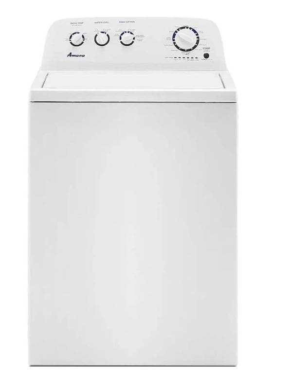 Amana NTW4519JW Lavadora de Carga Superior de Alta Eficiencia Blanca de 3.8 Pies³