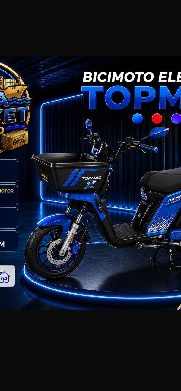 MOTOR 3000W-BATERIA 48V45 AMP-RECORRIDO 100-120KM