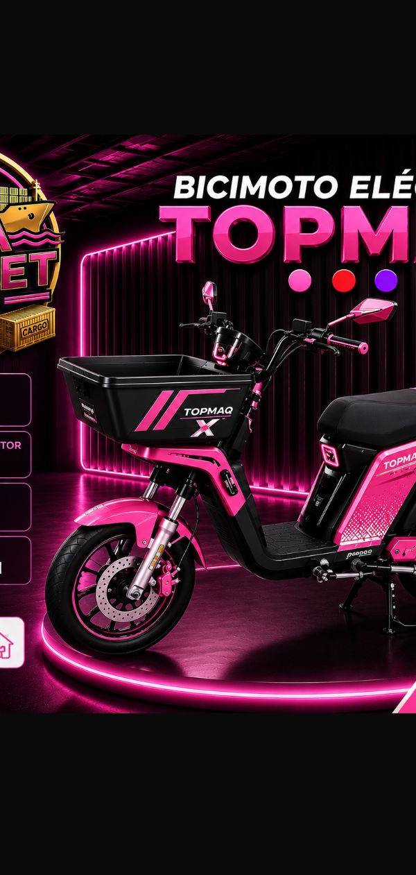 MOTOR 3000W-BATERIA 48V45 AMP-RECORRIDO 100-120KM
