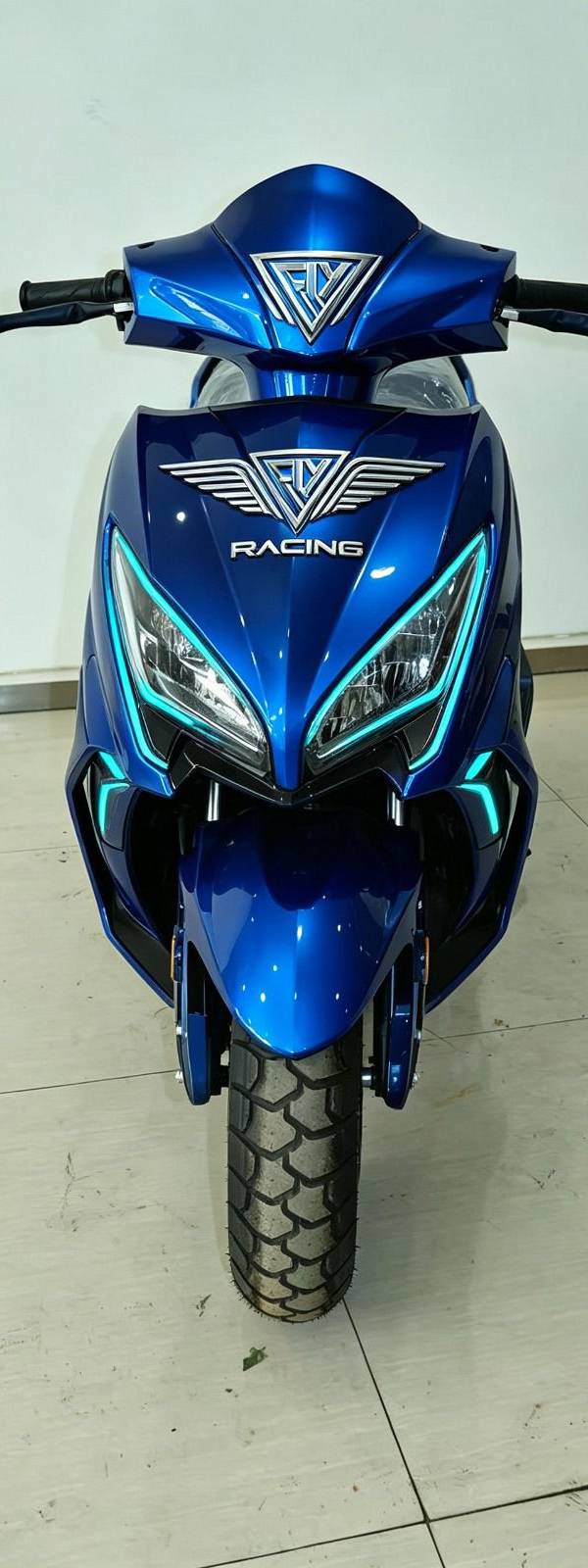 MOTO F1-ELECTRICA 2027 RACING AZUL