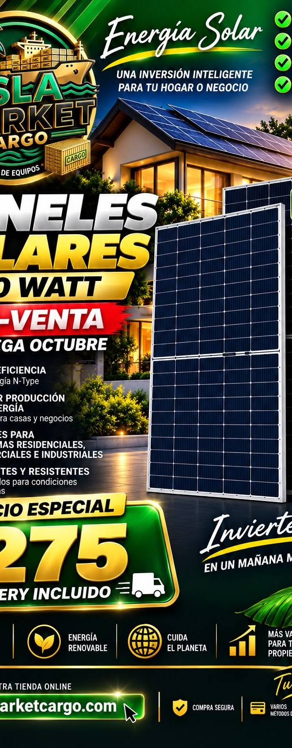 PANEL SOLAR Rango de la serie: 600–635 W